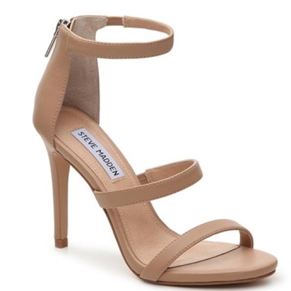 Gently Used Steve Madden Feelya Nude Sandal 7.5 ❤️